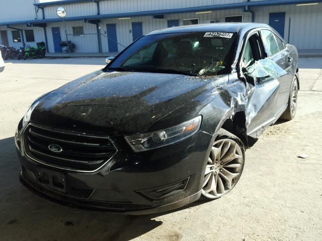 1FAHP2F82FG104521 - 2015 FORD TAURUS LIM BLACK photo 2