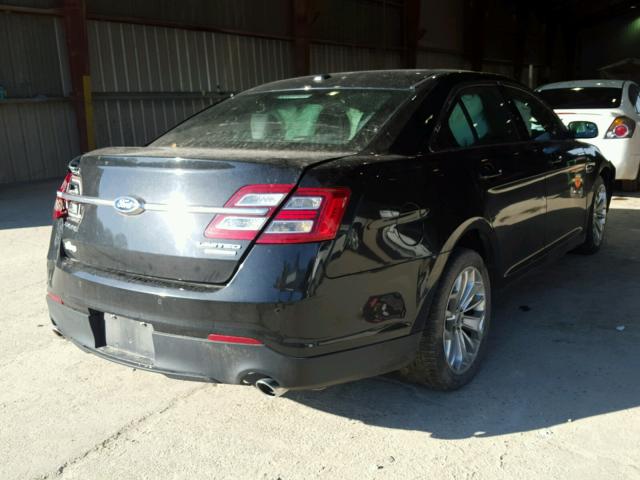 1FAHP2F82FG104521 - 2015 FORD TAURUS LIM BLACK photo 4