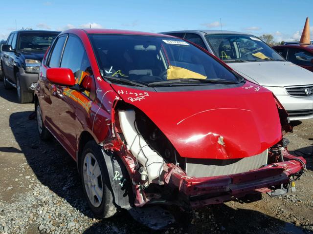 JHMGE8H35DC025329 - 2013 HONDA FIT RED photo 1