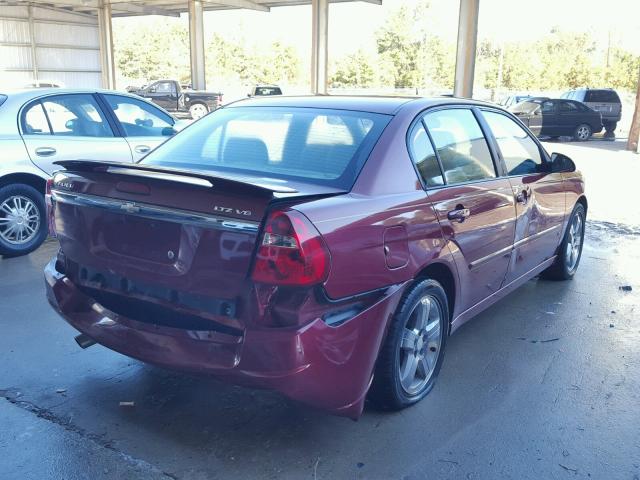 1G1ZU57N47F245751 - 2007 CHEVROLET MALIBU LTZ 勃艮第红 照片 4
