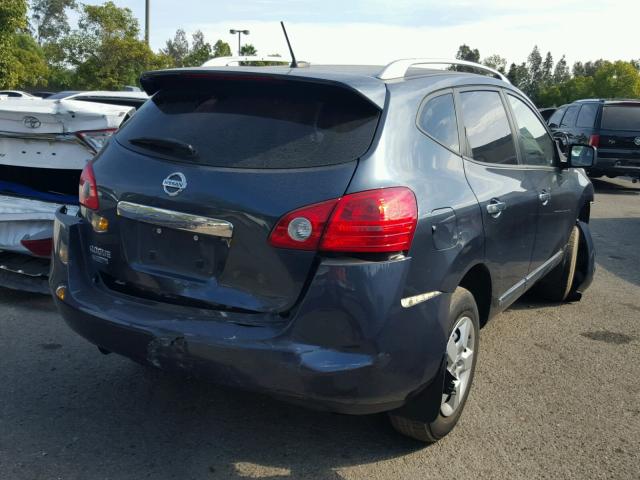 JN8AS5MT9FW674285 - 2015 NISSAN ROGUE SELE BLUE photo 4