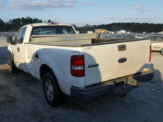 1FTRF12WX5NA19548 - 2005 FORD F150 WHITE photo 3