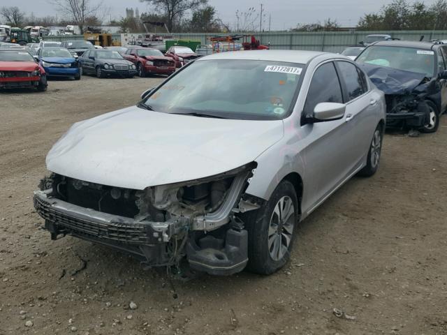 1HGCR2F32DA193947 - 2013 HONDA ACCORD LX SILVER photo 2