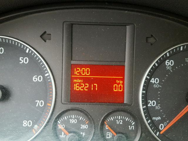 3VWRZ71KX8M157823 - 2008 VOLKSWAGEN JETTA SE 灰色 照片 8