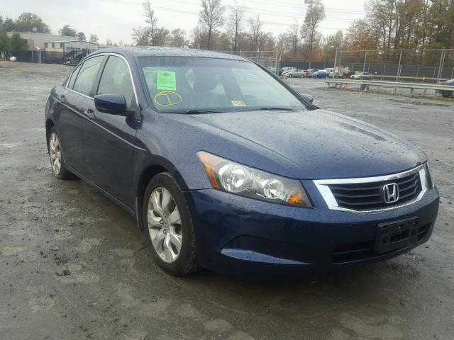 1HGCP26878A147151 - 2008 HONDA ACCORD EXL BLUE photo 1