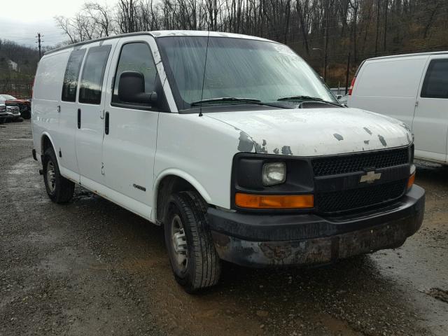 1GCGG25V861110744 - 2006 CHEVROLET EXPRESS G2 WHITE photo 1