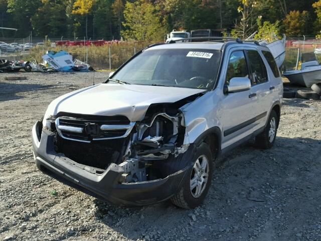 SHSRD78863U119846 - 2003 HONDA CR-V EX ვერცხლისფერი ფოტო 2