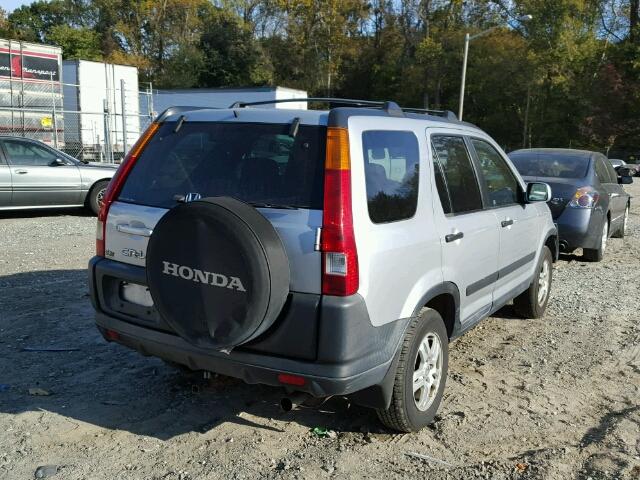 SHSRD78863U119846 - 2003 HONDA CR-V EX SILVER photo 4