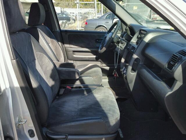 SHSRD78863U119846 - 2003 HONDA CR-V EX ვერცხლისფერი ფოტო 5
