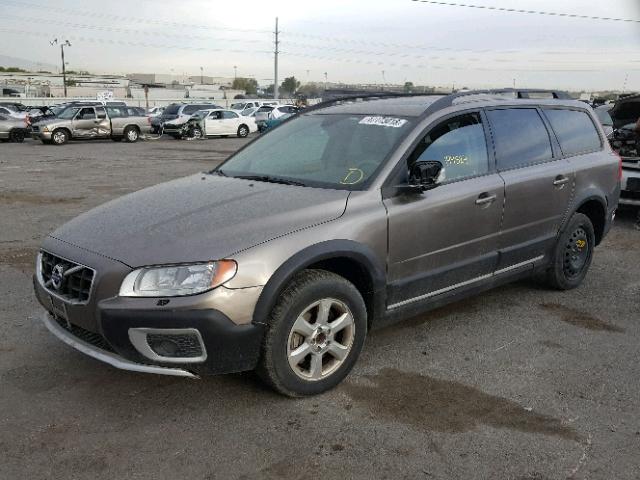 YV4BZ982181000603 - 2008 VOLVO XC70 GRAY photo 2