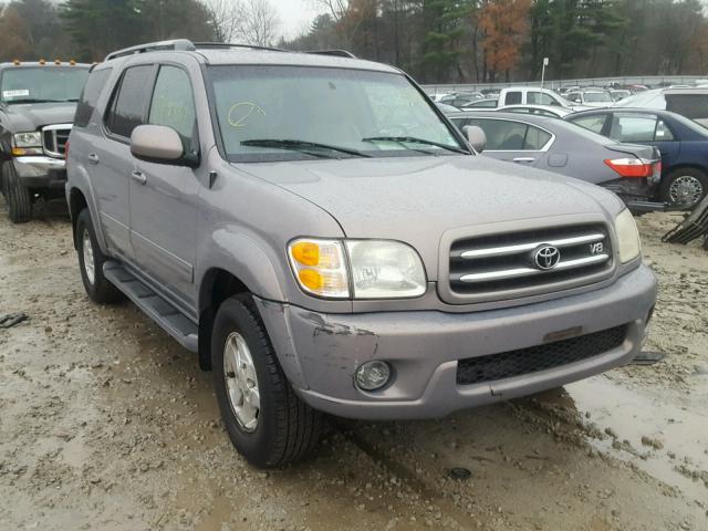 5TDBT48A51S054168 - 2001 TOYOTA SEQUOIA LI GRAY photo 1