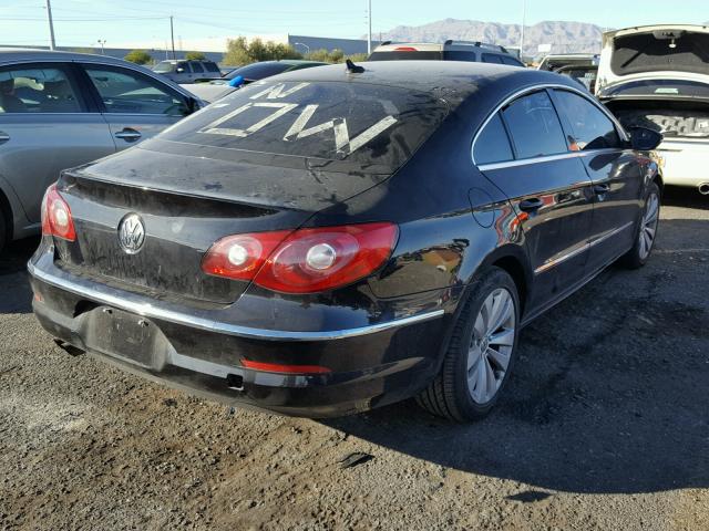 WVWML93C89E549657 - 2009 VOLKSWAGEN CC BLACK photo 4