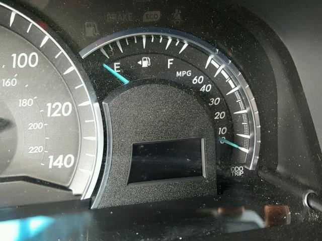 4T4BF1FK1CR211650 - 2012 TOYOTA CAMRY BASE BLACK photo 8