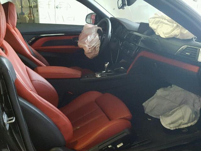 WBS4Z9C53JEA24487 - 2018 BMW M4 BLACK photo 5