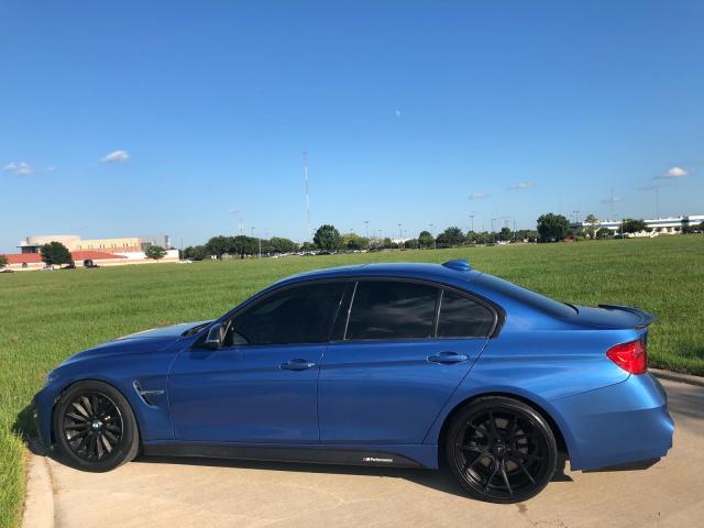 WBA3A9C54EF477814 - 2014 BMW 335 I BLUE photo 3