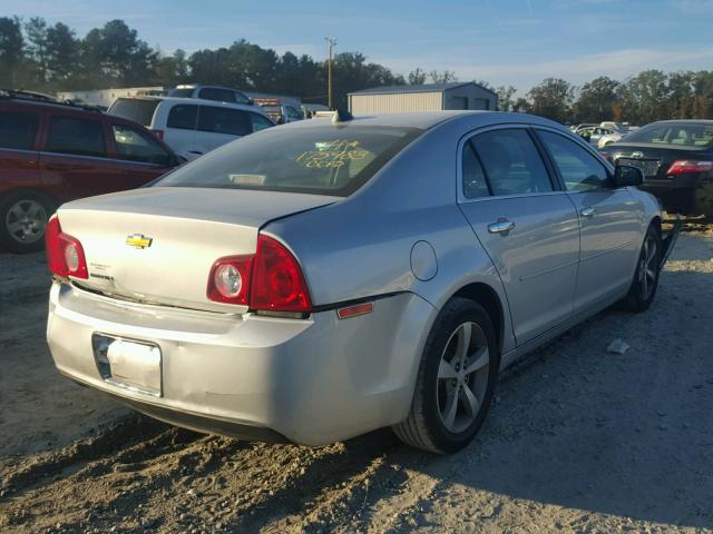 1G1ZC5EU6CF131791 - 2012 CHEVROLET MALIBU 1LT 银色 照片 4