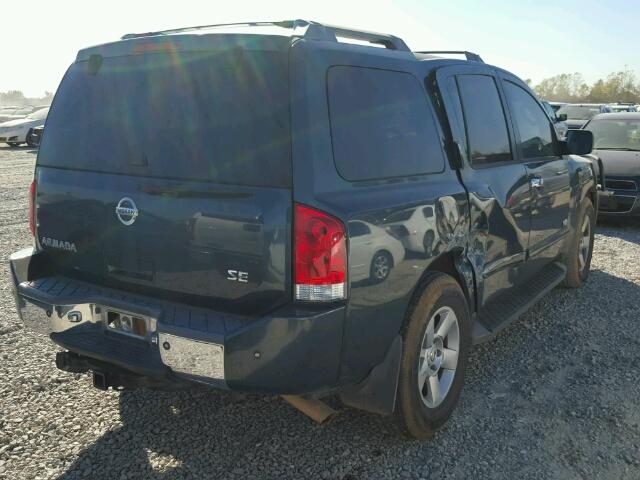 5N1AA08A56N740729 - 2006 NISSAN ARMADA SE GREEN photo 4