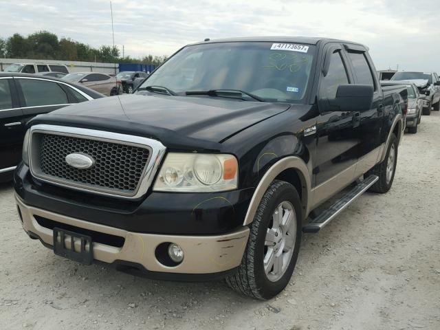 1FTPW12V97KB73560 - 2007 FORD F150 SUPER BLACK photo 2