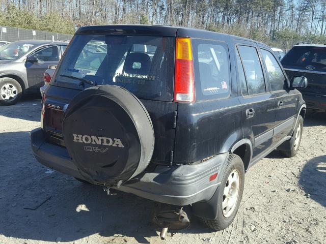 JHLRD1842VC045569 - 1997 HONDA CR-V LX BLACK photo 4