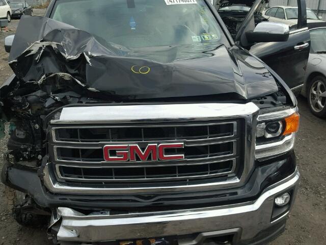 1GTV2VEC2EZ149786 - 2014 GMC SIERRA K15 BLACK photo 7