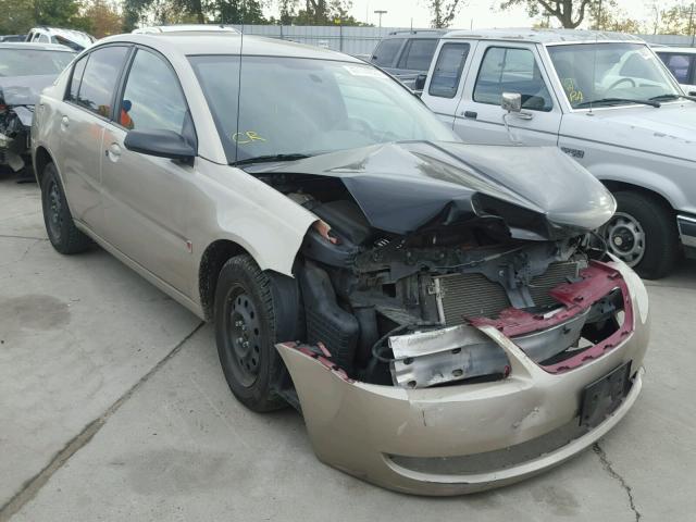 1G8AJ55F07Z192743 - 2007 SATURN ION LEVEL BROWN photo 1
