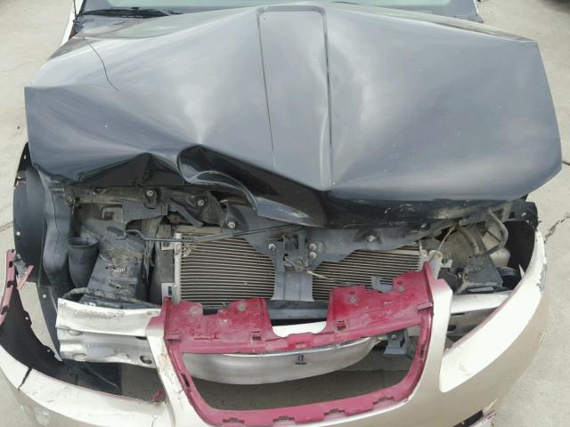 1G8AJ55F07Z192743 - 2007 SATURN ION LEVEL BROWN photo 7