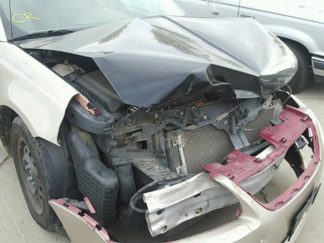 1G8AJ55F07Z192743 - 2007 SATURN ION LEVEL BROWN photo 9