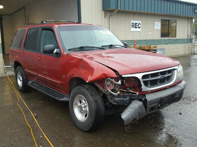 1FMZU35P0XZA04280 - 1999 FORD EXPLORER RED photo 1