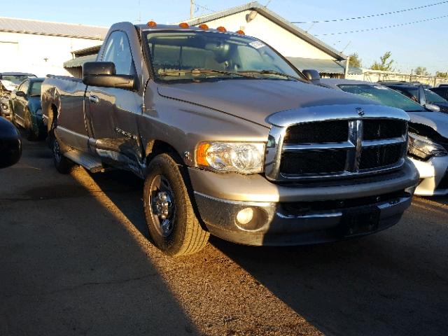 3D7KA26C54G220678 - 2004 DODGE RAM 2500 S GOLD photo 1