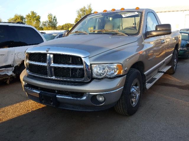 3D7KA26C54G220678 - 2004 DODGE RAM 2500 S GOLD photo 2