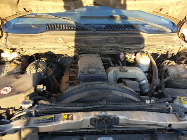 3D7KA26C54G220678 - 2004 DODGE RAM 2500 S GOLD photo 7