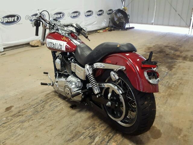 1HD1GN1186K311160 - 2006 HARLEY-DAVIDSON FXDLI RED photo 3