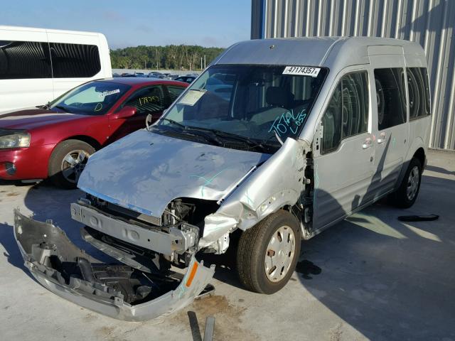 NM0KS9CNXBT058887 - 2011 FORD TRANSIT CO SILVER photo 2