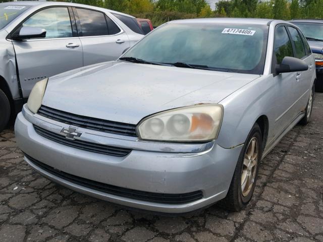 1G1ZT64884F170295 - 2004 CHEVROLET MALIBU MAX 银色 照片 2
