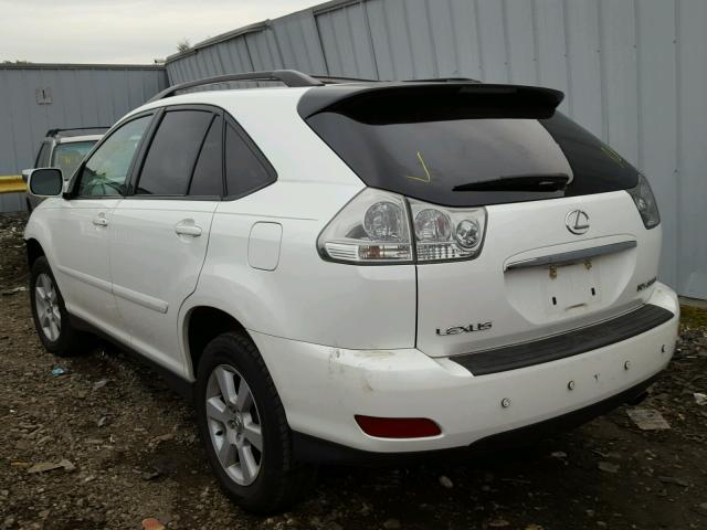 2T2HA31U65C066855 - 2005 LEXUS RX 330 WHITE photo 3