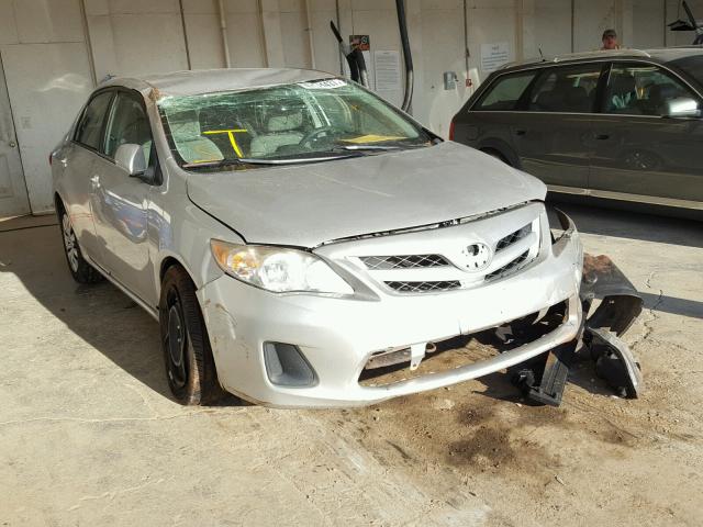 2T1BU4EEXCC823540 - 2012 TOYOTA COROLLA BA SILVER photo 1