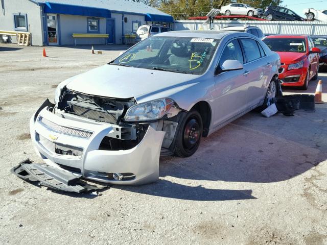 1G1ZG5E74CF144179 - 2012 CHEVROLET MALIBU LTZ SILVER photo 2