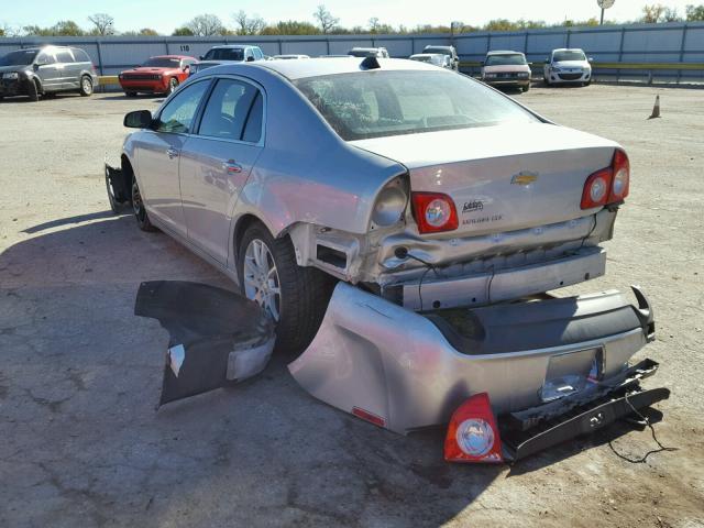 1G1ZG5E74CF144179 - 2012 CHEVROLET MALIBU LTZ 银色 照片 3