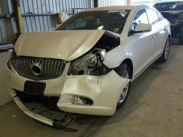 1G4GC5ED8BF318166 - 2011 BUICK LACROSSE C WHITE photo 2