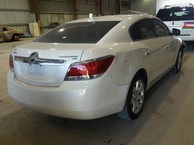 1G4GC5ED8BF318166 - 2011 BUICK LACROSSE C WHITE photo 4