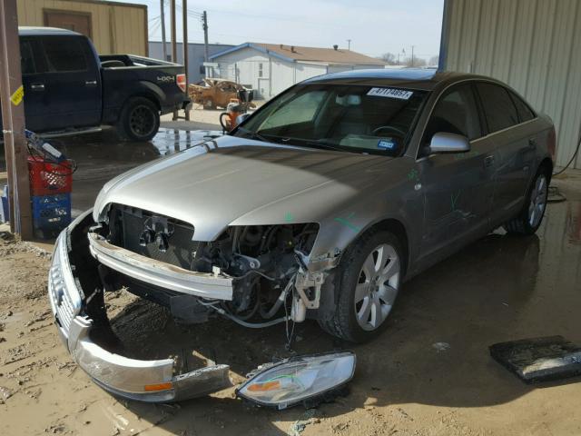 WAUDH74F96N110183 - 2006 AUDI A6 3.2 QUA GRAY photo 2