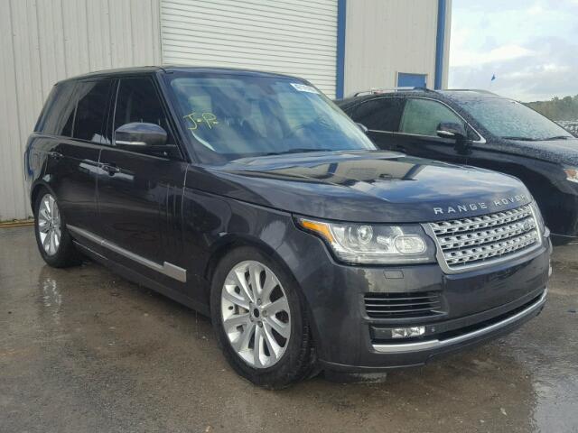 SALGS2EF5EA128049 - 2014 LAND ROVER RANGE ROVE CHARCOAL photo 1