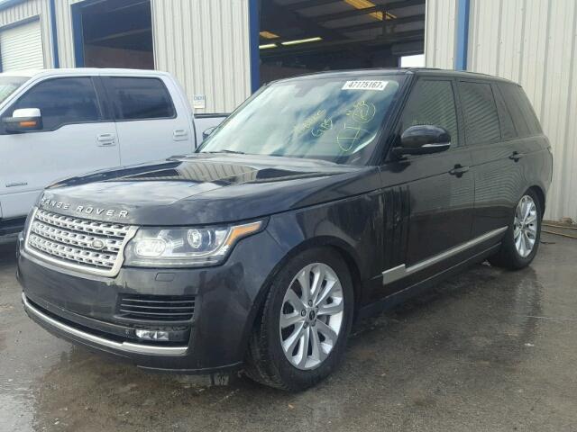 SALGS2EF5EA128049 - 2014 LAND ROVER RANGE ROVE CHARCOAL photo 2