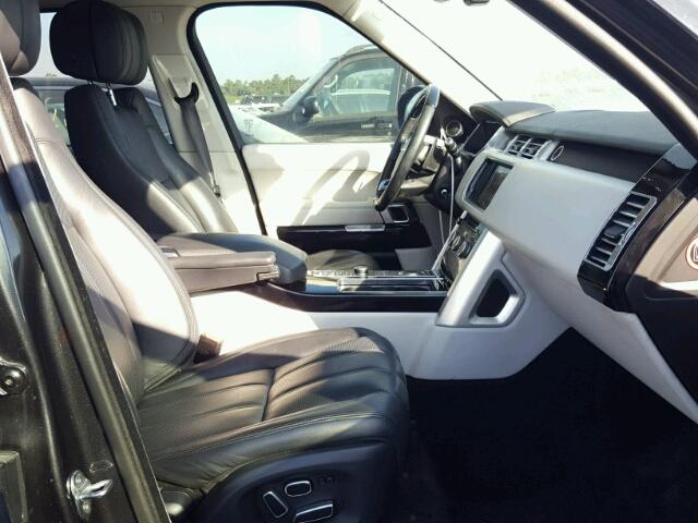 SALGS2EF5EA128049 - 2014 LAND ROVER RANGE ROVE CHARCOAL photo 5