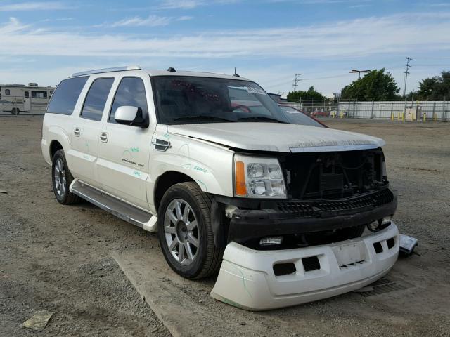 3GYFK66NX5G171846 - 2005 CADILLAC ESCALADE E WHITE photo 1