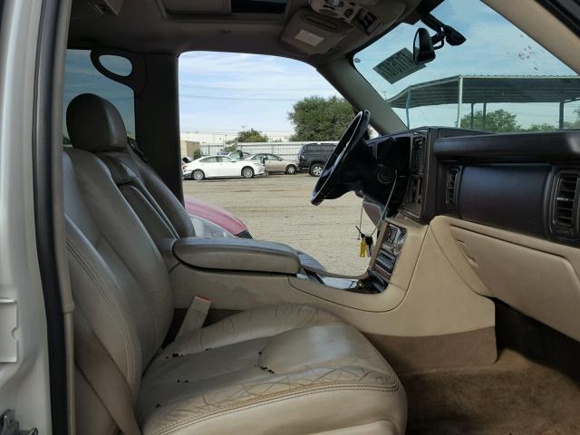 3GYFK66NX5G171846 - 2005 CADILLAC ESCALADE E WHITE photo 5