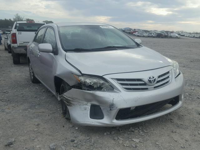 5YFBU4EEXDP084770 - 2013 TOYOTA COROLLA BA SILVER photo 1