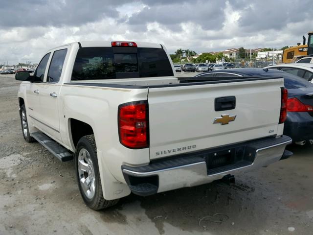 3GCPCSEC7FG117065 - 2015 CHEVROLET SILVERADO CREAM photo 3