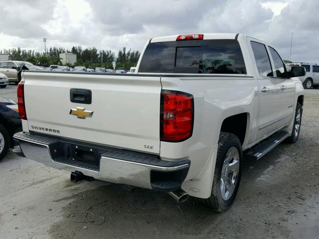 3GCPCSEC7FG117065 - 2015 CHEVROLET SILVERADO CREAM photo 4