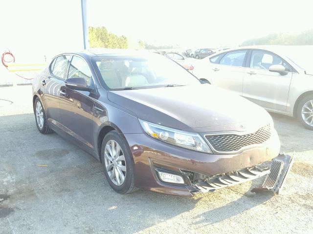 5XXGN4A76EG299809 - 2014 KIA OPTIMA EX BURGUNDY photo 1